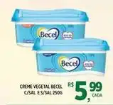 DB Supermercados Becel - creme vegetal c/sal e s/sal oferta