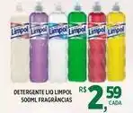 DB Supermercados Limpol - detergente liq fragrâncias oferta