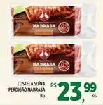 DB Supermercados Nabrasa - costela suína perdigão oferta