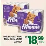 DB Supermercados Mimmo - papel higiênico folha d upla neutro oferta
