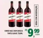 DB Supermercados Suave - vinho nac dom bosco tinto oferta