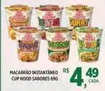 DB Supermercados Sabores - macarrão instantâneo cup nood oferta