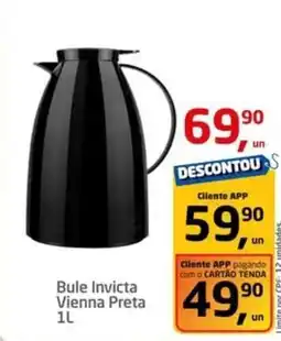 Tenda Atacado Invicta - bulle vienna preta oferta