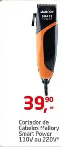 Tenda Atacado Mallory - cortador de cabelos smart power 110v ou 220v oferta