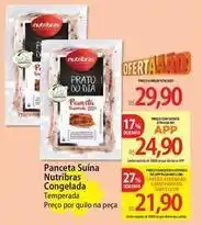 Atacadão Nutricional - panceta suina nutribras congelada oferta