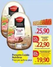 Atacadão Carrefour - presunto cozido nutribras oferta