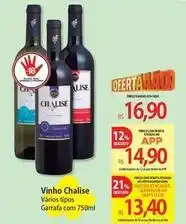 Atacadão Chalise - vinho oferta