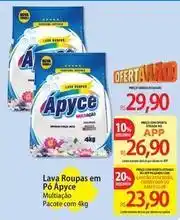 Atacadão Apyce - lava roupas em pó oferta