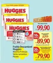 Atacadão Huggies - fralda descartável oferta