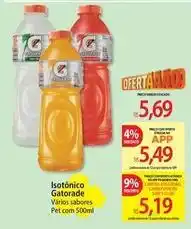Atacadão Gatorade - isotonico oferta