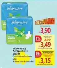 Atacadão Sempre livre - absorvente adapt oferta
