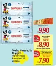 Atacadão Huggies - toalha umedecida oferta