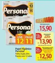 Atacadão Personal - papel higiênico oferta