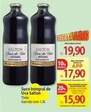 Atacadão Salton - suco integral de uva oferta