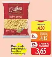 Atacadão Dallas - macarrão de semola oferta