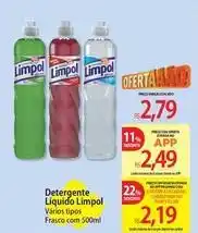 Atacadão Limpol - detergente líquido oferta