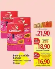 Atacadão Condor - pano para chão oferta
