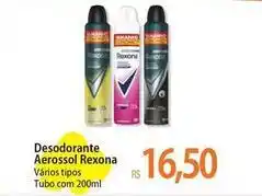 Atacadão Rexona - desodorante aerossol oferta