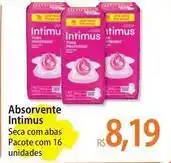 Atacadão Intimus - absorvente oferta