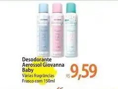 Atacadão Giovanna baby - desodorante aerossol oferta