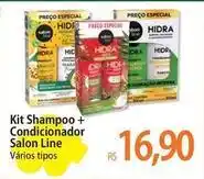 Atacadão Línea - kit shampoo + condicionador salon oferta