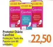 Atacadão Carefree - protetor diário oferta