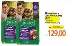 Atacadão Purina - dog chow alimento para caes filhotes oferta