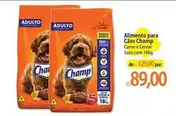 Atacadão Champ - alimento para cães oferta