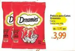 Atacadão Dreamies - petisco para gatos dreamies oferta