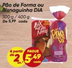 Dia Pão de Forma ou Bisnaguinha Dia oferta