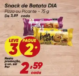 Dia Snack de Batata DIA oferta