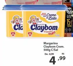 Del Moro Supermercados Margarina claybom crem. c/sal oferta