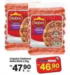 Fort Atacadista Nobre - linguica calabresa oferta