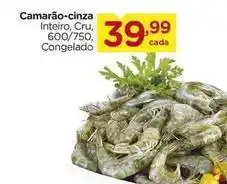 Carrefour Camarão-cinza oferta