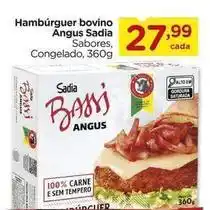 Carrefour Sadia - hambúrguer bovino angus oferta