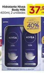 Carrefour Nivea - hidratante body milk oferta