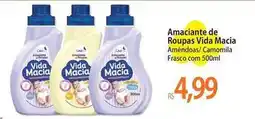 Atacadão Vida macia - amaciante de roupas oferta