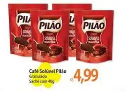 Atacadão Pilão - café solúvel oferta