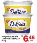 Fort Atacadista Delícia - margarina creme de leite c/sal oferta