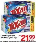Fort Atacadista Tixan ypê - lava roupas em pó oferta