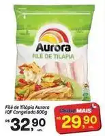 Fort Atacadista Aurora - filé de tilápia iqf congelada oferta