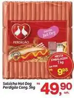 Fort Atacadista Perdigão - salsicha hot dog oferta