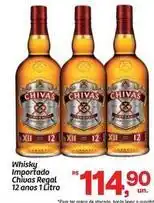 Fort Atacadista Chivas regal - whisky importado oferta
