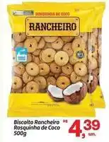 Fort Atacadista Mais coco - biscoito rancheiro rosquinha de coco oferta