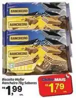 Fort Atacadista Rancheiro - biscoito wafer oferta