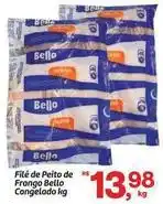 Fort Atacadista Bello - filé de peito de frango congelado oferta