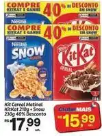 Fort Atacadista Nestlé - kit cereal matinal kittkat oferta