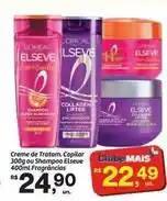 Fort Atacadista L'oréal - creme de tratam. capilar 300g ou shampoo elsève 400ml fragrâncias oferta