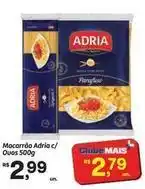 Fort Atacadista Adria - macarrão c/ovos oferta