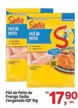 Fort Atacadista Sadia - filé de peito de frango congelado iqf 1kg oferta